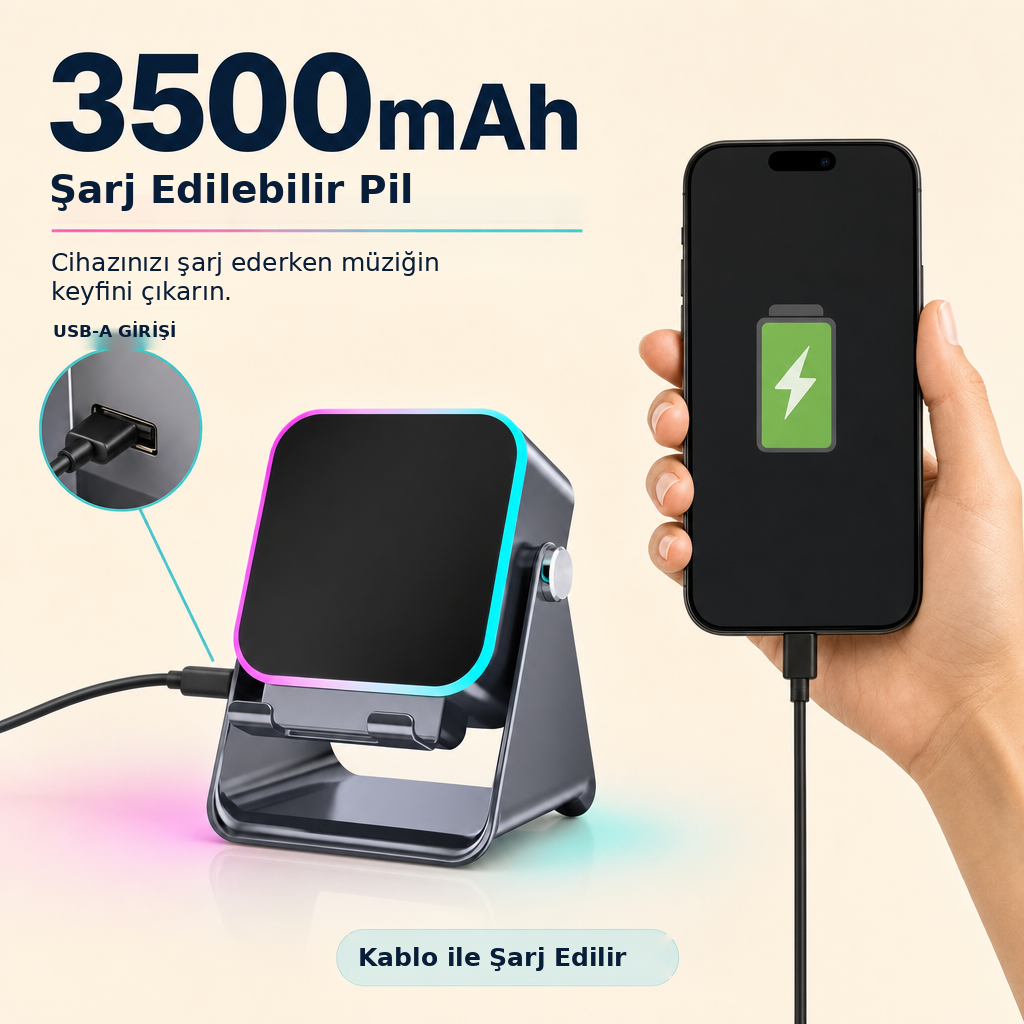 ULQAVEN 5'i 1 Arada Akıllı Hoparlör